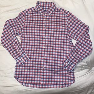 Vinyard Vines Island Twill Plaid Shirt